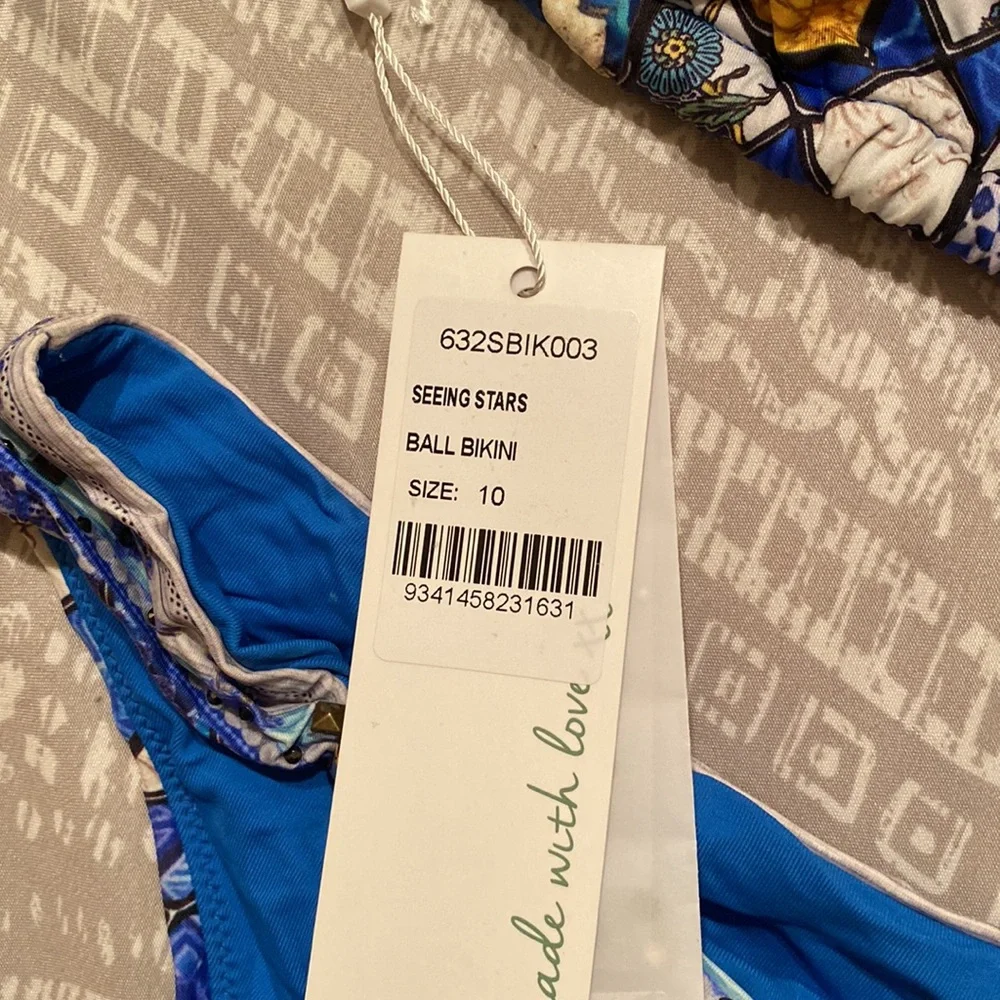 Camilla Swim Seeing Stars Bikini Set Size 10 - Picture 2 of 3